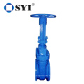 Cast Iron Pn16 Dn100 Water Valve Resilient Seated Gate Flanged Valve gate valve